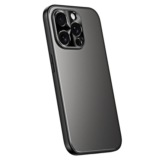 For iPhone 13 Pro R-JUST RJ-61 Electroplating Frosted TPU + PC Phone Case(Grey) - iPhone 13 Pro Cases by R-JUST | Online Shopping South Africa | PMC Jewellery