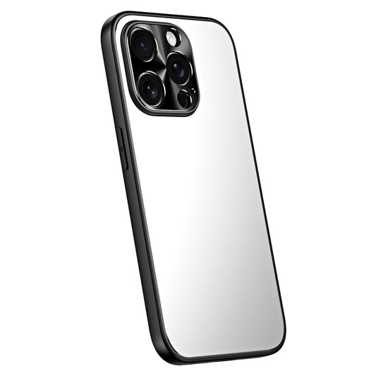 For iPhone 13 Pro R-JUST RJ-61 Electroplating Frosted TPU + PC Phone Case(Silver) - iPhone 13 Pro Cases by R-JUST | Online Shopping South Africa | PMC Jewellery