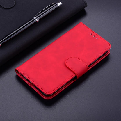 For Google Pixel 9 Pro Skin Feel Pure Color Flip Leather Phone Case(Red) - Google Cases by PMC Jewellery | Online Shopping South Africa | PMC Jewellery | Buy Now Pay Later Mobicred