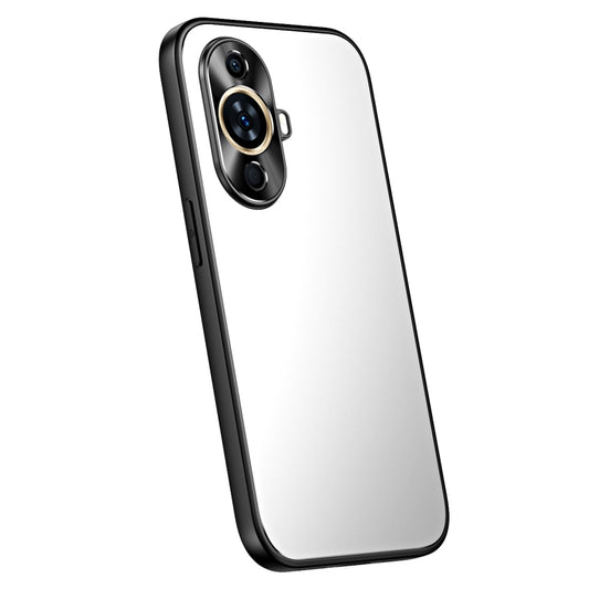 For Huawei nova 11 Pro R-JUST RJ-61 Electroplating Frosted TPU + PC Phone Case(Silver) - Huawei Cases by R-JUST | Online Shopping South Africa | PMC Jewellery