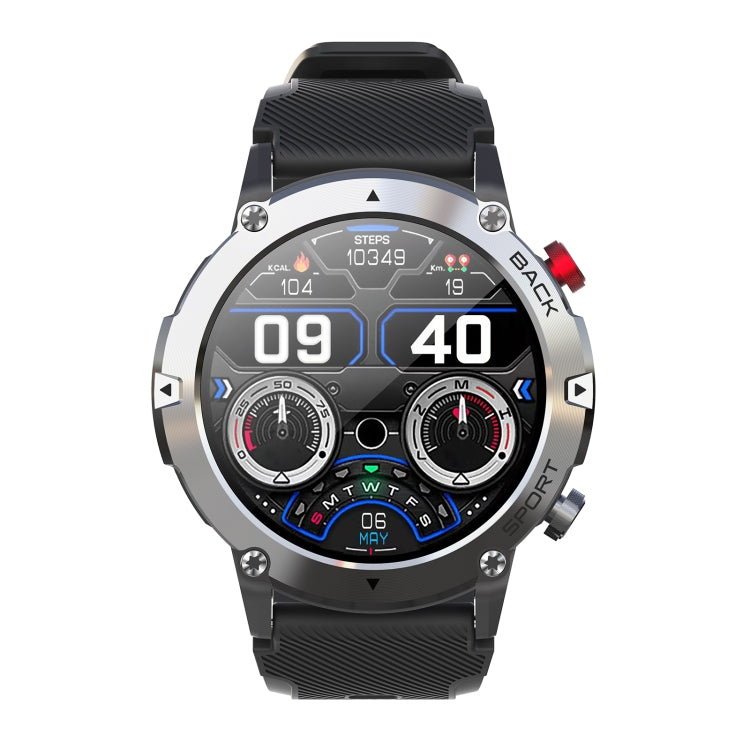 LEMFO LF26MAX 1.32 inch HD Round Screen Smart Watch Supports Bluetooth Calls(Silver) - free shipping - PMC TechLife - Order now!