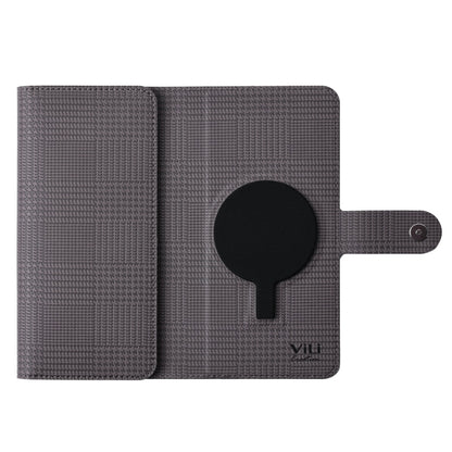 For Google Pixel 8 Pro ViLi GHB Series MagSafe Magnetic Zipper Leather Phone Case(Grey) - Google Cases by ViLi | Online Shopping South Africa | PMC Jewellery | Buy Now Pay Later Mobicred