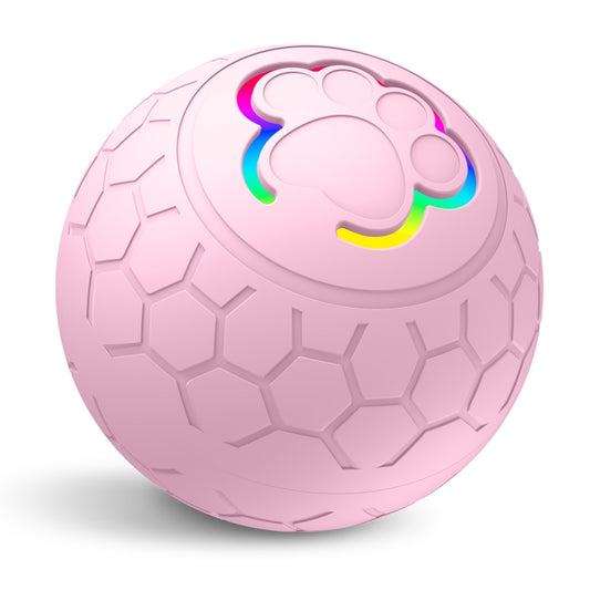 O5 Smart Pet Cat Toy Ball Luminous Yo-Yo Diameter 2.4 inches Standalone Version(Pink) - Rubber Silicone Toys by PMC Jewellery | Online Shopping South Africa | PMC Jewellery