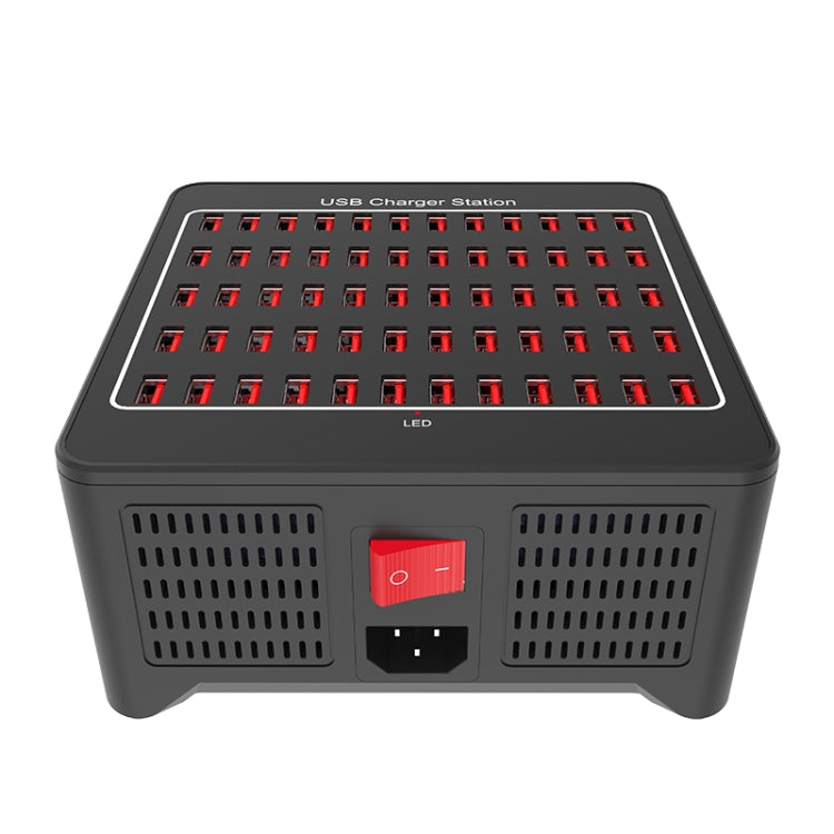 YFY-A78 300W 60 Ports USB Smart Charging Station(EU Plug) - Multifunction Charger by PMC Jewellery | Online Shopping South Africa | PMC Jewellery | Buy Now Pay Later Mobicred