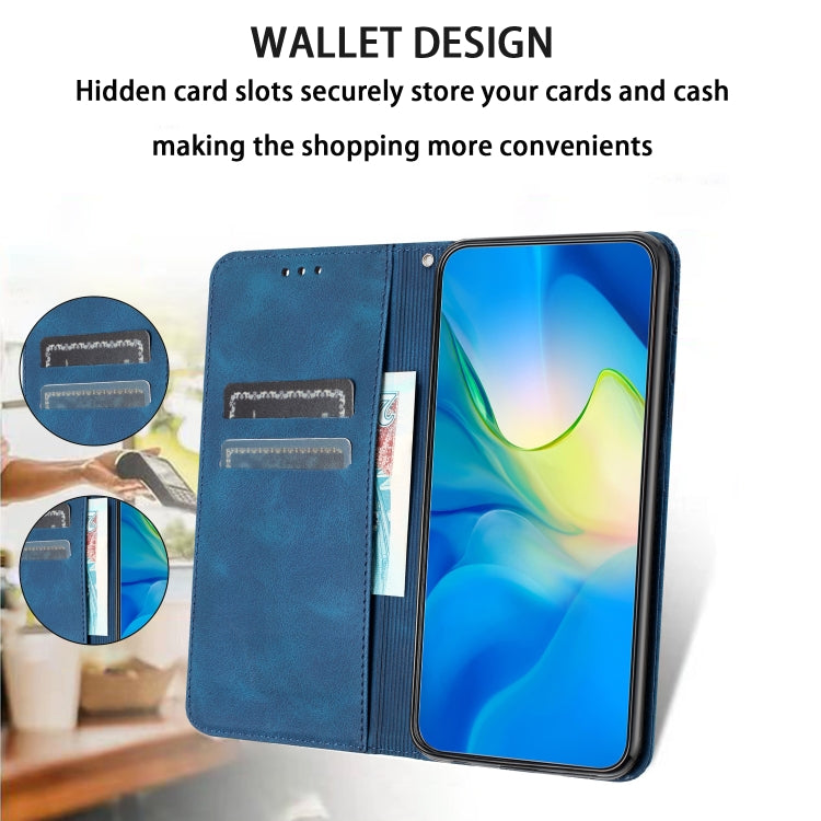 For iPhone 16 Pro Max Retro Elephant Embossed Leather Phone Case(Blue) - iPhone 16 Pro Max Cases by PMC TechLife | Online Shopping South Africa | PMC TechLife | Buy Now Pay Later Mobicred
