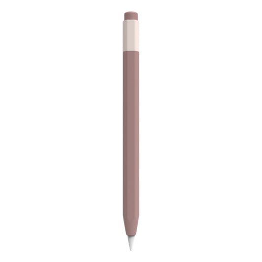 For Apple Pencil USB-C Pencil Style Liquid Silicone Stylus Case(Pink) - Pencil Accessories by PMC Jewellery | Online Shopping South Africa | PMC Jewellery | Buy Now Pay Later Mobicred