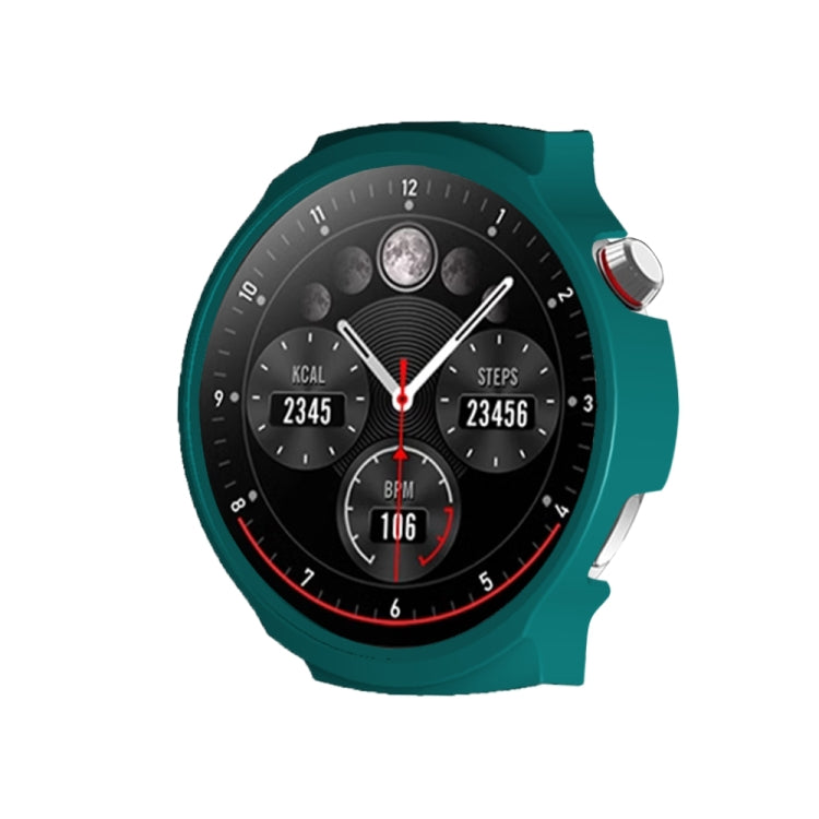 For Aigo Smart Watch V8 Half Coverage PC Watch Protective Case(Dark Green) - Watch Case by PMC Jewellery | Online Shopping South Africa | PMC Jewellery