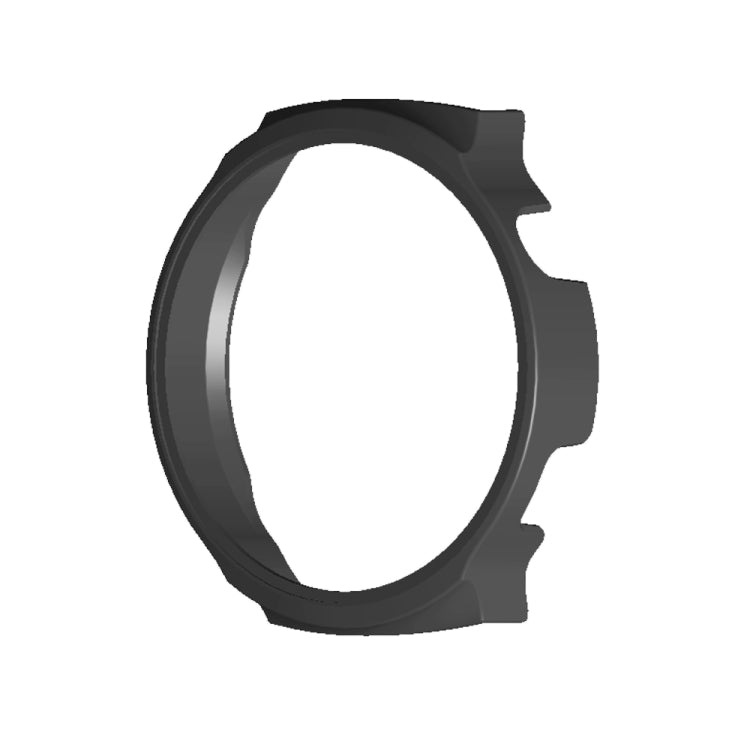 For Aigo Smart Watch V8 Half Coverage PC Watch Protective Case(Black) - Watch Case by PMC Jewellery | Online Shopping South Africa | PMC Jewellery