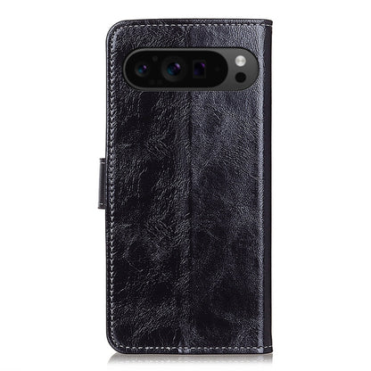 For Google Pixel 9 Pro Retro Crazy Horse Texture Flip Leather Phone Case(Black) - Google Cases by PMC Jewellery | Online Shopping South Africa | PMC Jewellery | Buy Now Pay Later Mobicred