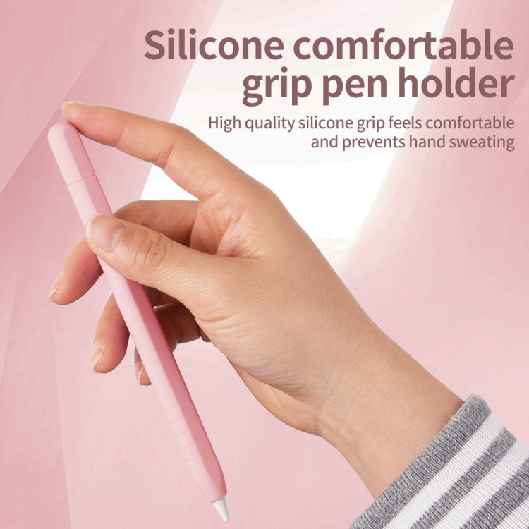 For Apple Pencil (USB-C) Solid Color Silicone Protective Case(Sky Blue) - Pencil Accessories by PMC Jewellery | Online Shopping South Africa | PMC Jewellery | Buy Now Pay Later Mobicred