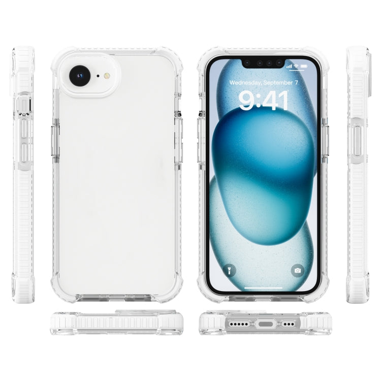 For iPhone SE 2024 Acrylic Full Coverage Shockproof Phone Case(Transparent) - More iPhone Cases by PMC Jewellery | Online Shopping South Africa | PMC Jewellery | Buy Now Pay Later Mobicred