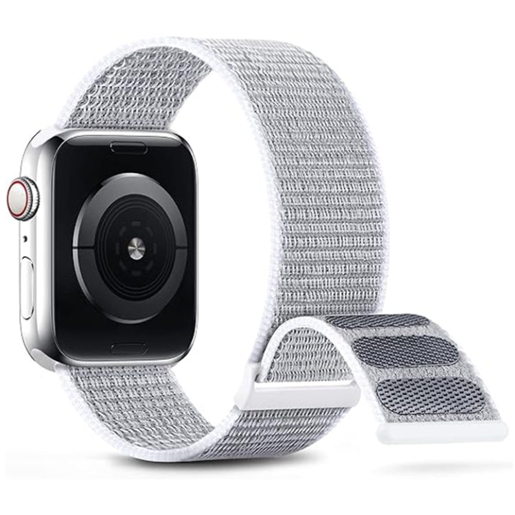 For Apple Watch Series 5 40mm Dual Hook and Loop Nylon Watch Band(Seashell) - free shipping - PMC TechLife - Order now!