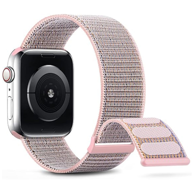 For Apple Watch Series 4 40mm Dual Hook and Loop Nylon Watch Band(Silt) - Watch Bands by PMC TechLife | Online Shopping South Africa | PMC TechLife