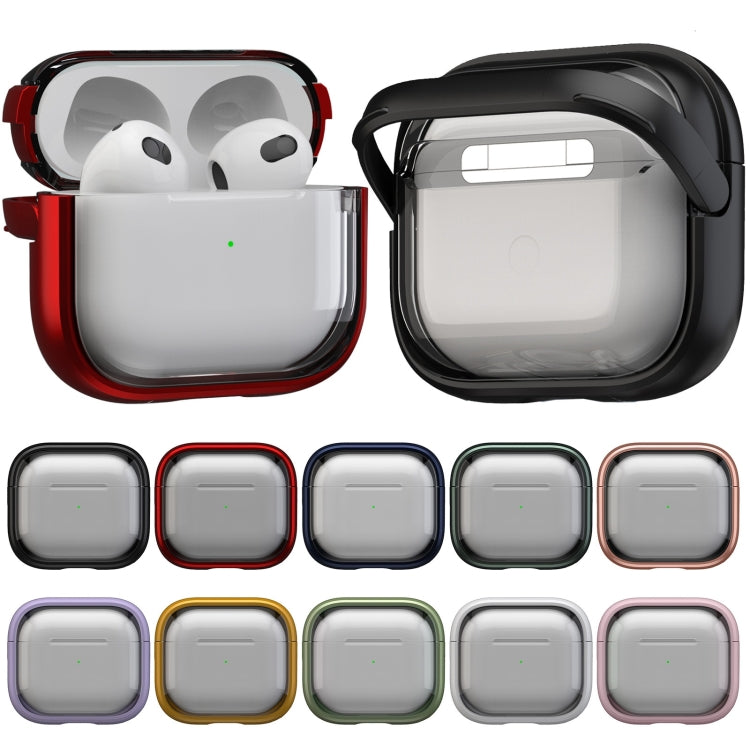 For AirPods Pro 1 TPU Hybrid PC Case with Holder(Red) - For AirPods Pro by PMC Jewellery | Online Shopping South Africa | PMC Jewellery | Buy Now Pay Later Mobicred