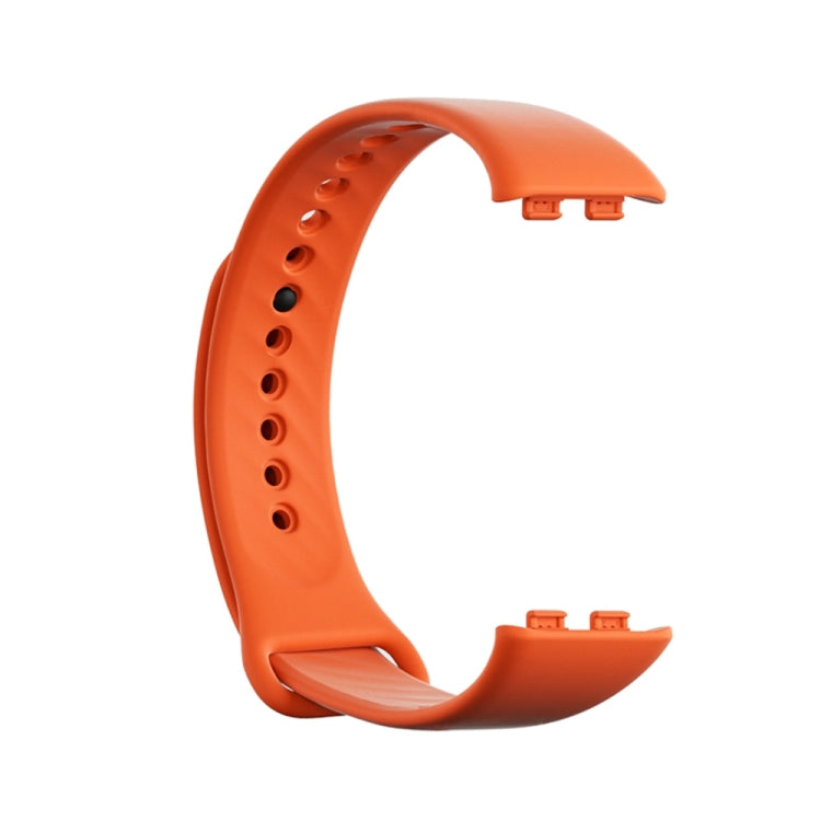 For Honor Band 9 Black Buckle TPU Watch Band(Orange) - Watch Bands by PMC Jewellery | Online Shopping South Africa | PMC Jewellery