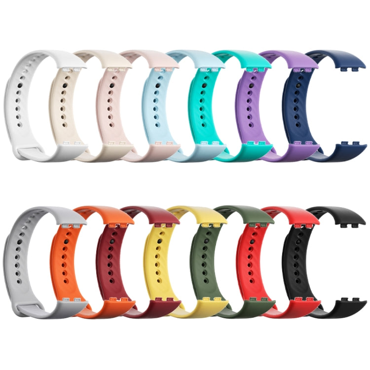 For Honor Band 9 Black Buckle TPU Watch Band(Red) - Watch Bands by PMC TechLife | Online Shopping South Africa | PMC TechLife