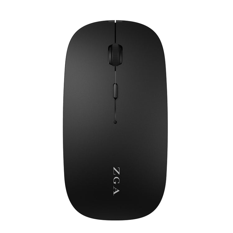 ZGA Chinchilla Dual Mode Wireless 2.4G + Bluetooth 5.0 Mouse(Black) - Wireless Mice by ZGA | Online Shopping South Africa | PMC Jewellery | Buy Now Pay Later Mobicred