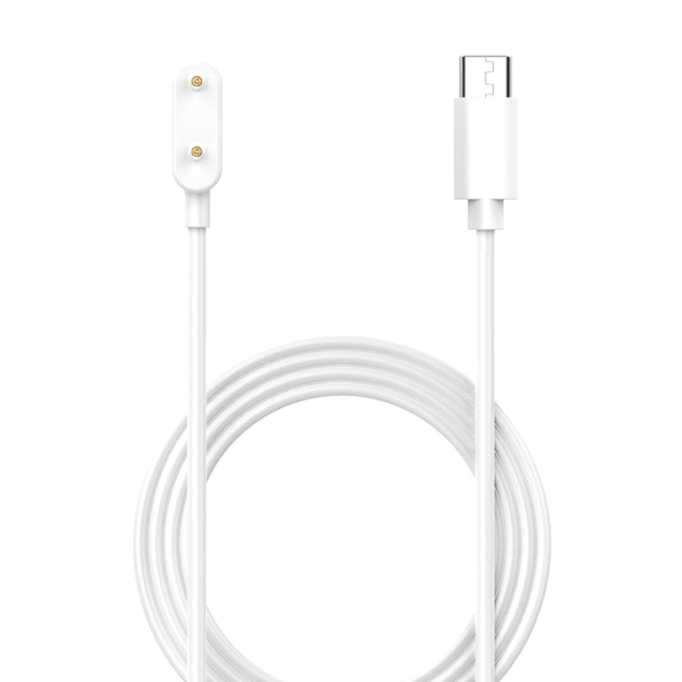 For Samsung Galaxy Fit 3 Smart Watch Charging Cable, Length: 1m, Port:USB-C / Type-C(White) - Charger by PMC Jewellery | Online Shopping South Africa | PMC Jewellery