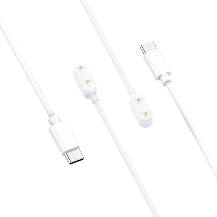 For Samsung Galaxy Fit 3 Smart Watch Charging Cable, Length: 1m, Port:USB-C / Type-C(White) - Charger by PMC Jewellery | Online Shopping South Africa | PMC Jewellery