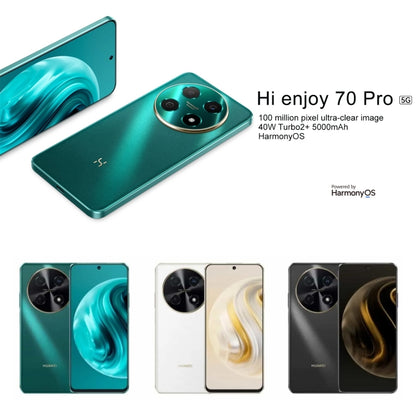 Hi Enjoy 70 Pro 5G, 8GB+256GB, Side Fingerprint Identification, 6.7 inch HarmonyOS 4.0 Dimensity 700 Octa Core 2.2GHz, Network: 5G, OTG, Not Support Google Play(White) - Huawei Mate & P by Huawei | Online Shopping South Africa | PMC Jewellery