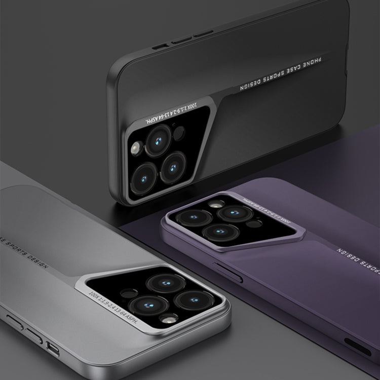 For iPhone 16 Plus GKK Blade Ultra-thin Full Coverage Phone Case(Purple) - iPhone 16 Plus Cases by GKK | Online Shopping South Africa | PMC Jewellery | Buy Now Pay Later Mobicred