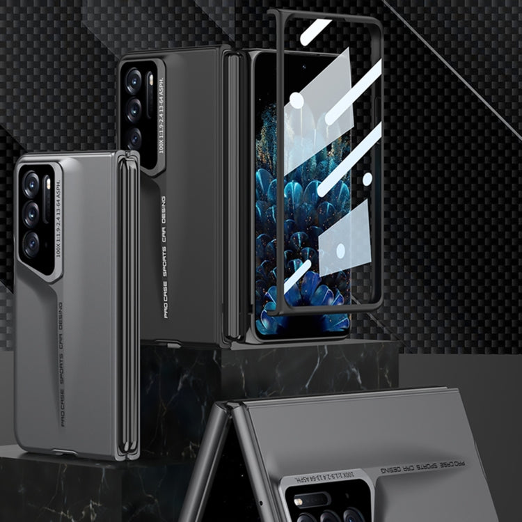 For OPPO Find N GKK Integrated Blade Ultra-thin Full Coverage Phone Case(Grey) - free shipping - PMC Jewellery - Order now!