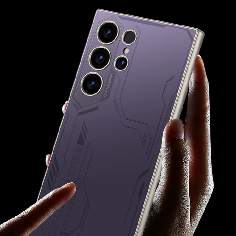 For Samsung Galaxy S23 Ultra 5G GKK AG Craft Skin Feel Exploration Edition Full Coverage Phone Case(Purple) - Galaxy S23 Ultra 5G Cases by GKK | Online Shopping South Africa | PMC Jewellery | Buy Now Pay Later Mobicred