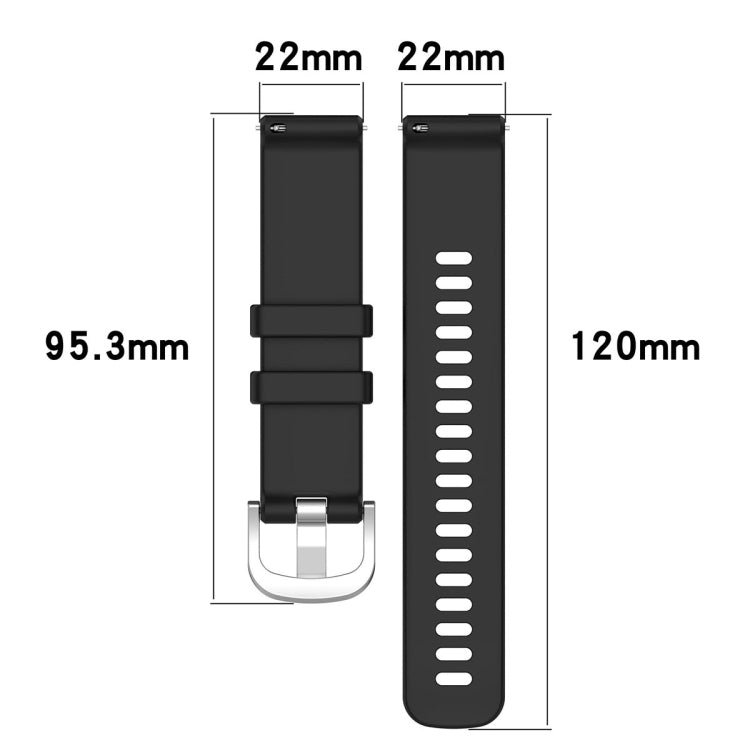 For Xiaomi Watch 2 Liquid Glossy Silver Buckle Silicone Watch Band(Green) - Watch Bands by PMC TechLife | Online Shopping South Africa | PMC TechLife | Buy Now Pay Later Mobicred