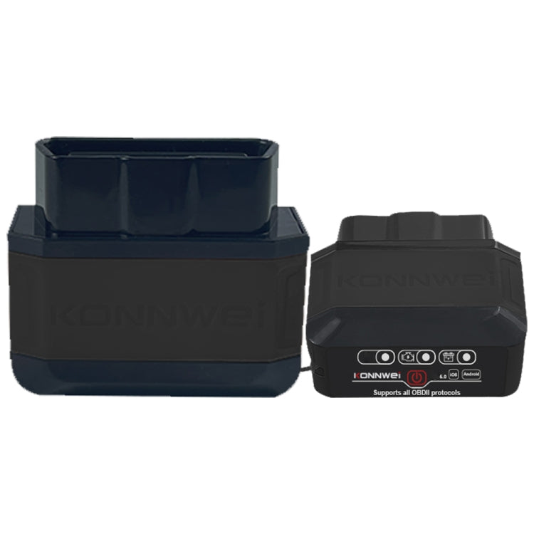 KONNWEI KW906 Bluetooth 5.0 Car OBD2 Scanner Support Android & iOS(Black) - Code Readers & Scan Tools by KONNWEI | Online Shopping South Africa | PMC Jewellery | Buy Now Pay Later Mobicred