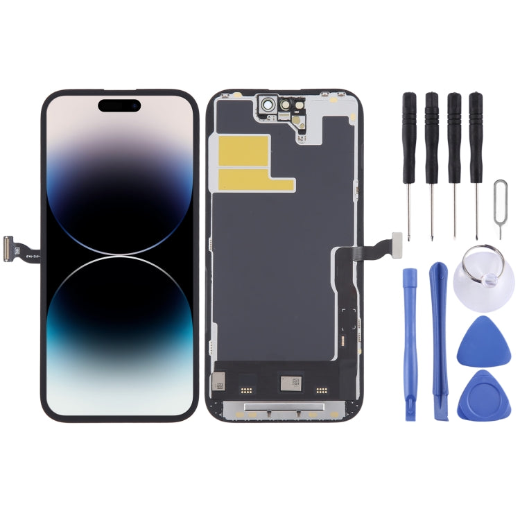 For iPhone 14 Pro Soft DD OLED LCD Screen with Digitizer Full Assembly - LCD Related Parts by PMC Jewellery | Online Shopping South Africa | PMC Jewellery