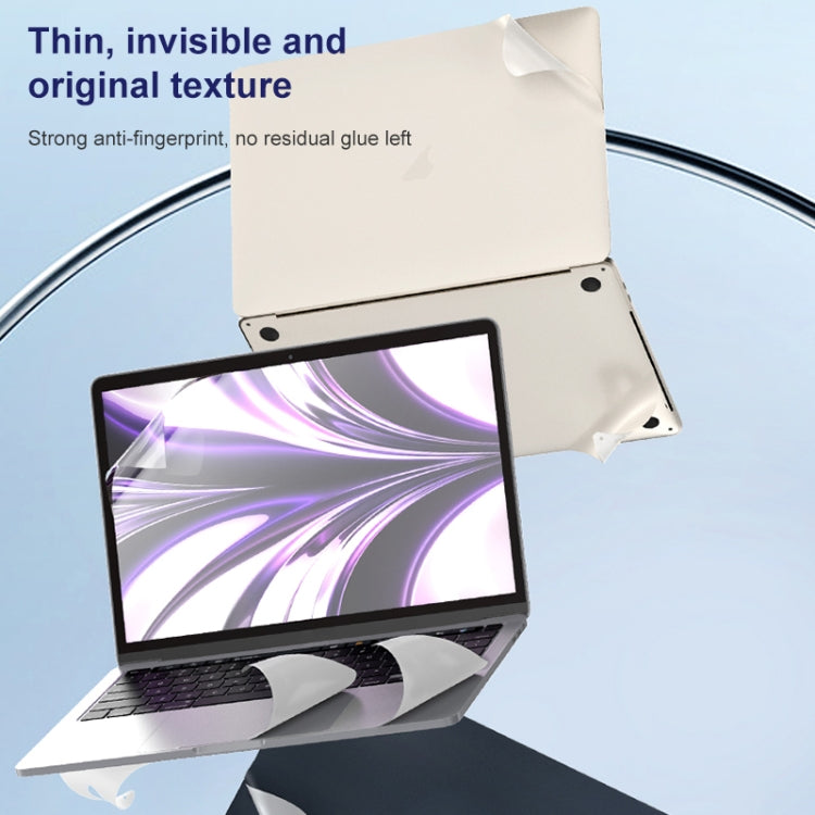 For MacBook Pro 14.2 inch 2021 ZGA 5 in 1 Laptop All-round Protective Film(Silver) - Skin Sticker by ZGA | Online Shopping South Africa | PMC Jewellery | Buy Now Pay Later Mobicred