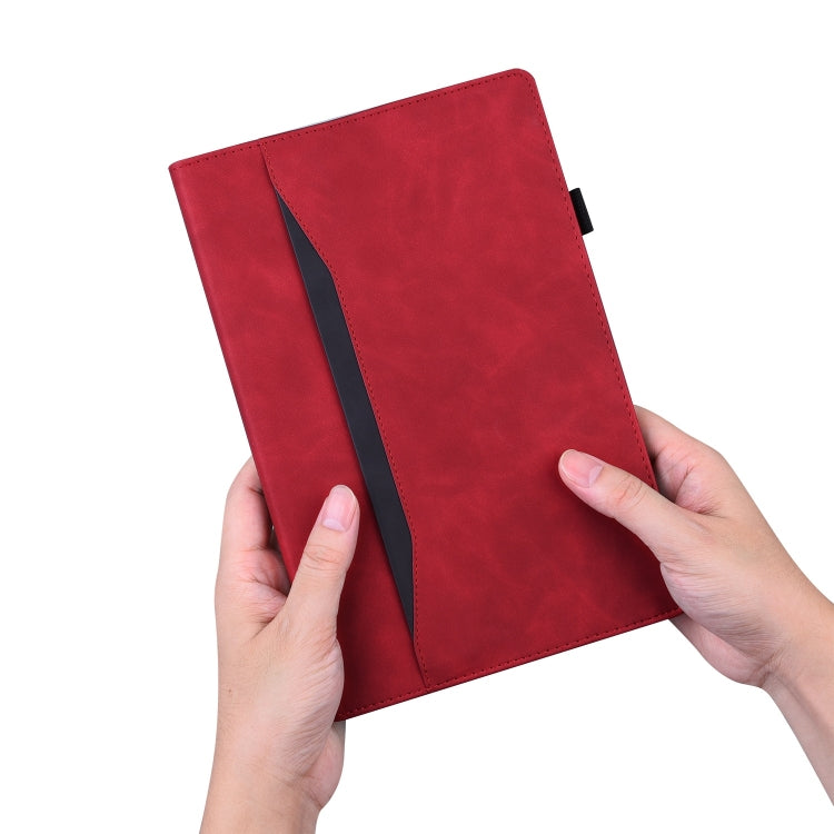 For Xiaomi Redmi Pad Pro 12.1 Splicing Shockproof Leather Tablet Case(Red) - More Tablet Cases by PMC TechLife | Online Shopping South Africa | PMC TechLife | Buy Now Pay Later Mobicred