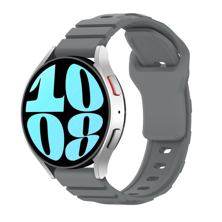 18mm Armor Silicone Watch Band(Space Grey) - 18mm Bands by PMC TechLife | Online Shopping South Africa | PMC TechLife | Buy Now Pay Later Mobicred