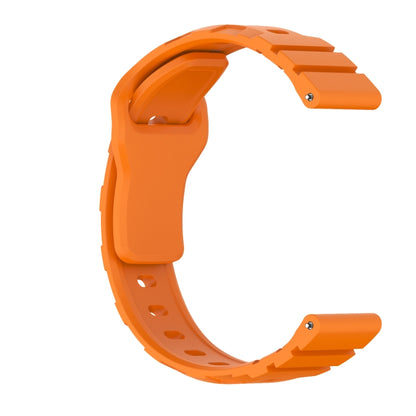 20mm Armor Silicone Watch Band(Orange) - 20mm Bands by PMC Jewellery | Online Shopping South Africa | PMC Jewellery