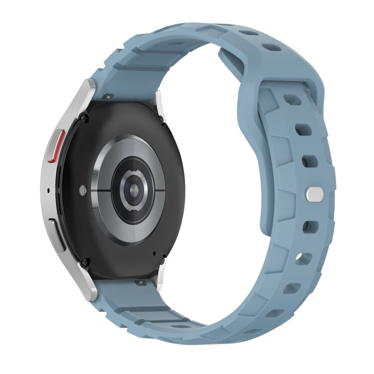 22mm Armor Silicone Watch Band(Rock Blue) - 22mm Bands by PMC TechLife | Online Shopping South Africa | PMC TechLife