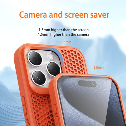 For iPhone 13 Pro Max MagSafe Magnetic Heat Dissipation Phone Case(Orange) - iPhone 13 Pro Max Cases by PMC Jewellery | Online Shopping South Africa | PMC Jewellery