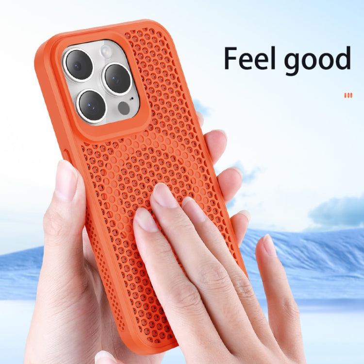 For iPhone 13 Pro Max MagSafe Magnetic Heat Dissipation Phone Case(Orange) - iPhone 13 Pro Max Cases by PMC Jewellery | Online Shopping South Africa | PMC Jewellery