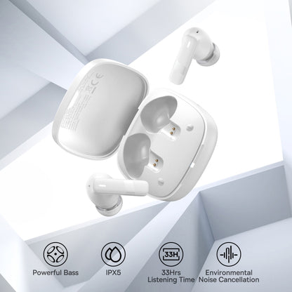 Baseus Bowie E20 True Wireless Earphones(Stellar White) - Bluetooth Earphone by Baseus | Online Shopping South Africa | PMC Jewellery | Buy Now Pay Later Mobicred