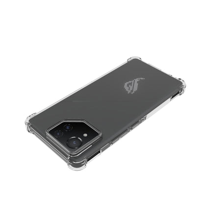 For Asus ROG Phone 8 Shockproof Non-slip Thickening TPU Phone Case(Transparent) - ASUS Cases by PMC Jewellery | Online Shopping South Africa | PMC Jewellery