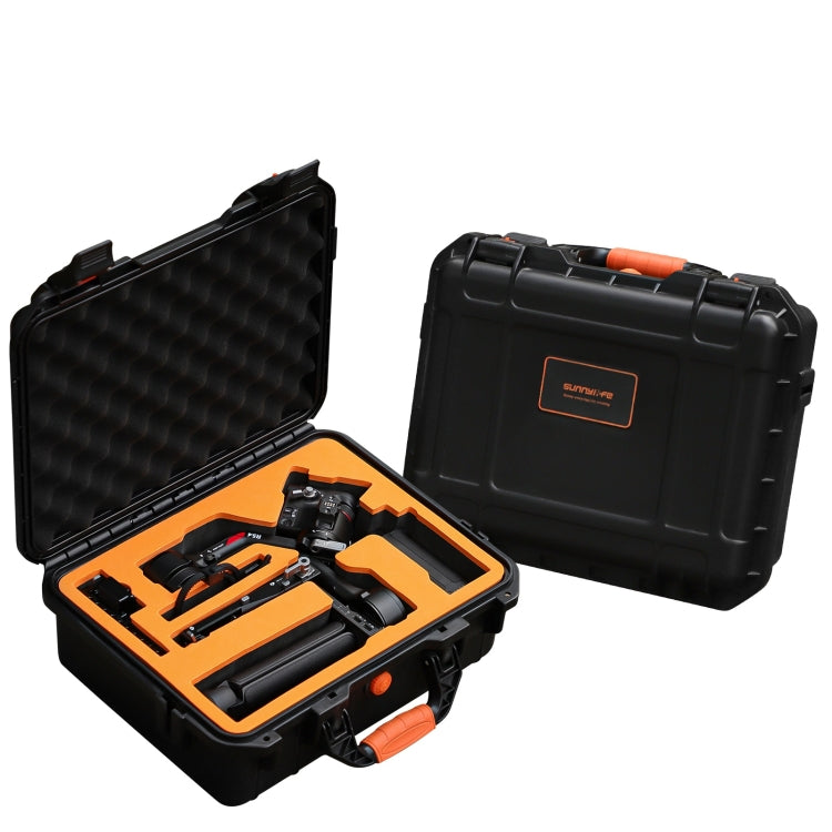 For DJI RS 4 Sunnylife Safety Carrying Case Waterproof Hard Case Box(Black) - Backpacks & Bags by Sunnylife | Online Shopping South Africa | PMC Jewellery | Buy Now Pay Later Mobicred