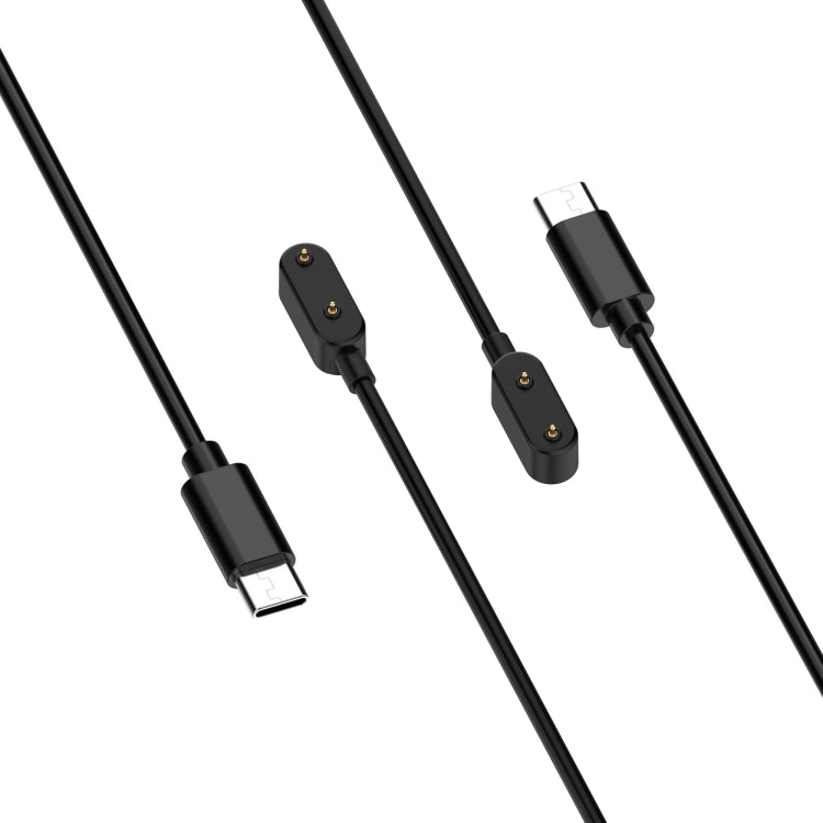 For Huawei Band 9 / 9 NFC USB-C / Type-C Port Smart Watch Charging Cable(Black) - Charger by PMC TechLife | Online Shopping South Africa | PMC TechLife