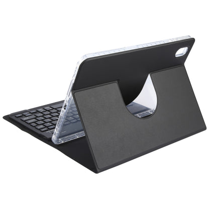 For Xiaomi Pad 6 Square Button Backlight Bluetooth Keyboard Rotatable Holder Leather Case(Black) - Others Keyboard by PMC Jewellery | Online Shopping South Africa | PMC Jewellery