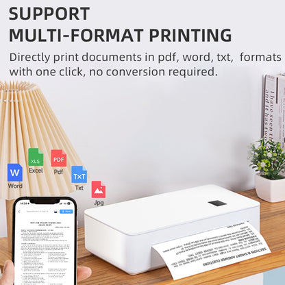 A4 mini Portable Bluetooth HD Thermal Printer for Home Office Study(AU Plug) - Printer by PMC Jewellery | Online Shopping South Africa | PMC Jewellery | Buy Now Pay Later Mobicred