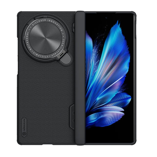 For vivo X Fold3 NILLKIN Super Frosted Shield Prop PC + TPU Phone Case(Black) - vivo Cases by NILLKIN | Online Shopping South Africa | PMC Jewellery