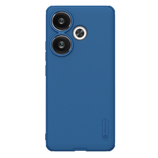 For Xiaomi Redmi Turbo 3 NILLKIN Frosted Shield Pro PC + TPU Phone Case(Blue) - Xiaomi Cases by NILLKIN | Online Shopping South Africa | PMC Jewellery | Buy Now Pay Later Mobicred