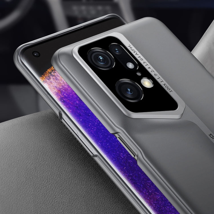 For OPPO Find X5 GKK Blade Ultra-thin Full Coverage Phone Case(Grey) - free shipping - PMC Jewellery - Order now!