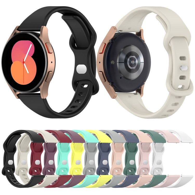 22mm Slim Reverse Buckle Silicone Watch Band(White) - 22mm Bands by PMC TechLife | Online Shopping South Africa | PMC TechLife