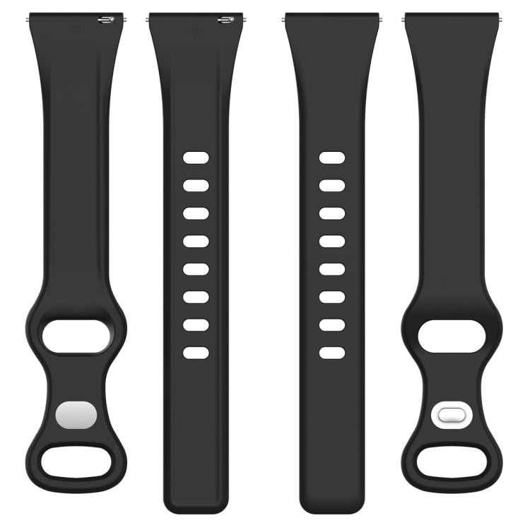 22mm Slim Reverse Buckle Silicone Watch Band(Grey) - 22mm Bands by PMC TechLife | Online Shopping South Africa | PMC TechLife