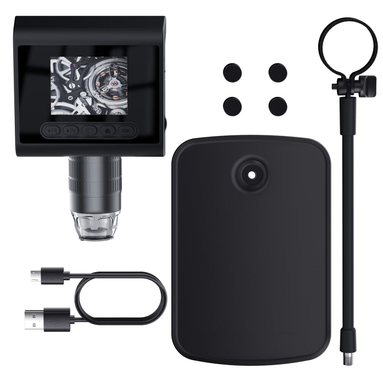 P190 1000X Desktop HD Digital Microscope with 2.4 inch Screen - Digital Microscope by PMC Jewellery | Online Shopping South Africa | PMC Jewellery | Buy Now Pay Later Mobicred