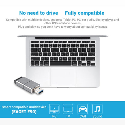 EAGET F90 16G USB 3.0 Interface Metal Flash U Disk - USB Flash Drives by EAGET | Online Shopping South Africa | PMC Jewellery | Buy Now Pay Later Mobicred